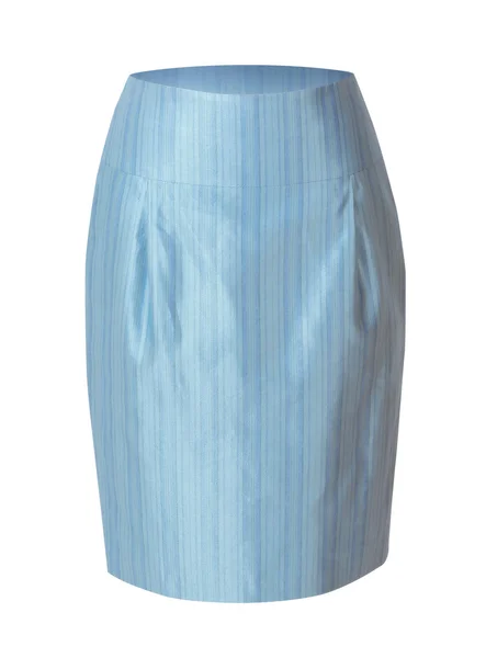 Blue skirt — Stock Photo, Image