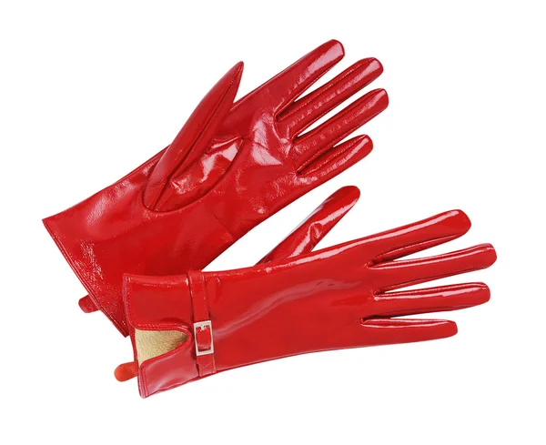 Rote Handschuhe — Stockfoto