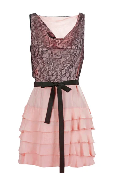 Розовое платье — стоковое фото