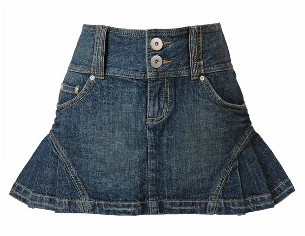 Jeans skirt — Stock Photo, Image