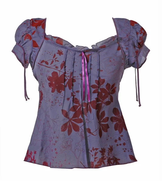 Bluzka fiolet — Zdjęcie stockowe
