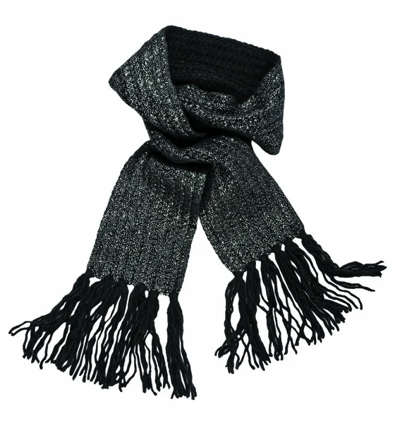 Black scarf — Stock Photo, Image