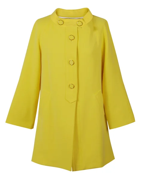 Yellow coat — Stock Photo, Image