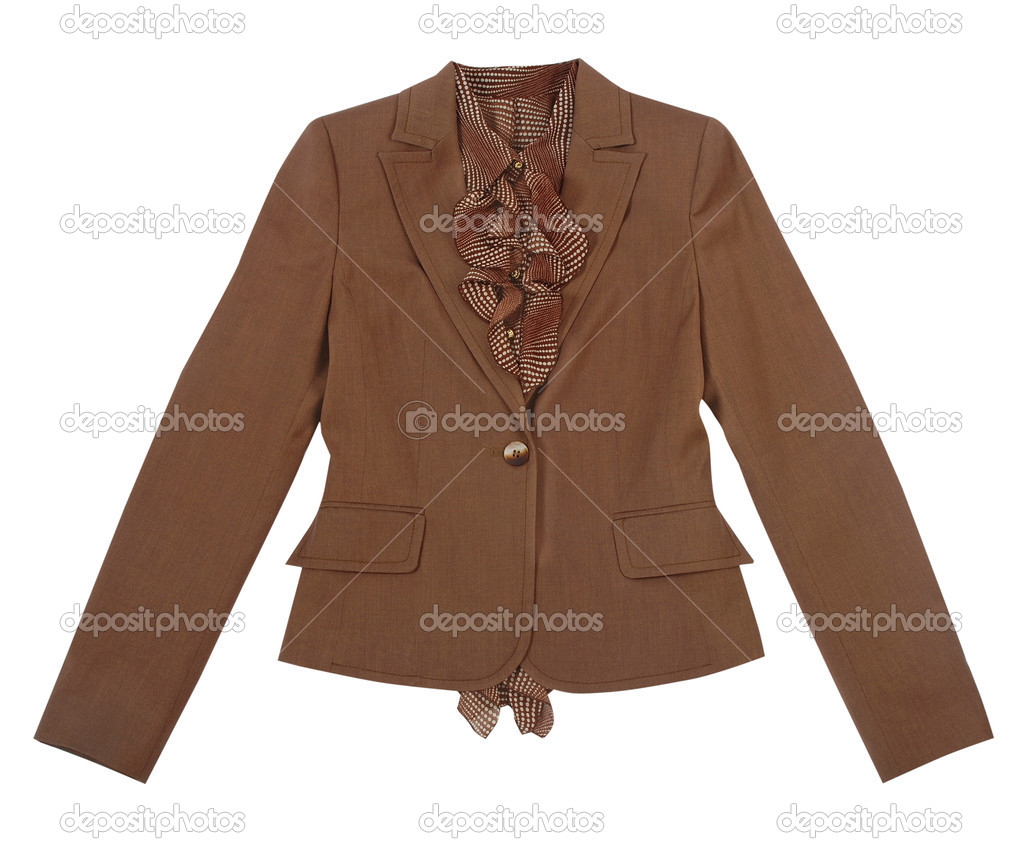 brown jacket