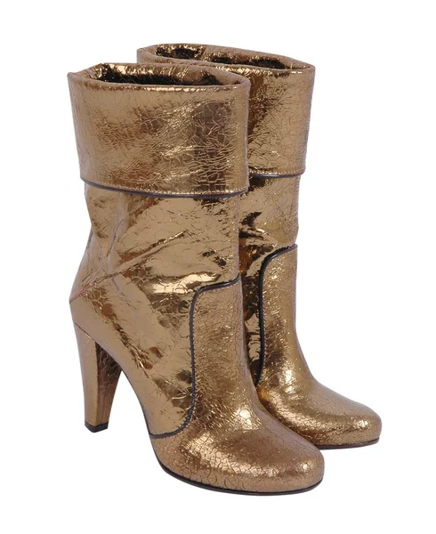 Arany boots — Stock Fotó