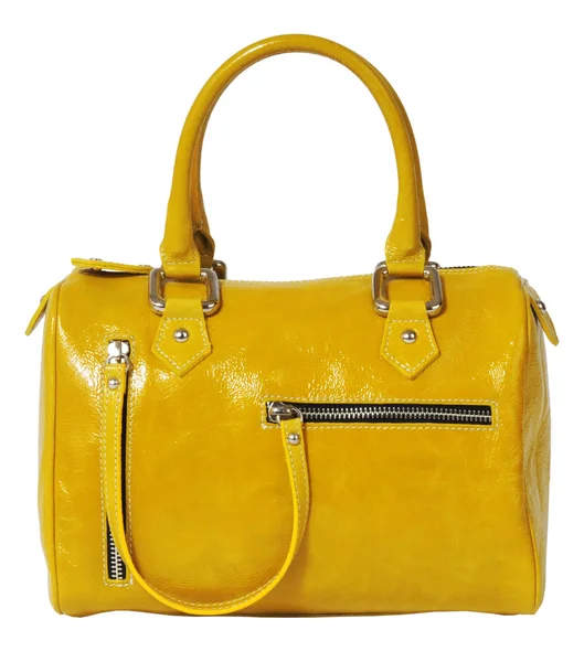 黄色のハンドバッグ — ストック写真