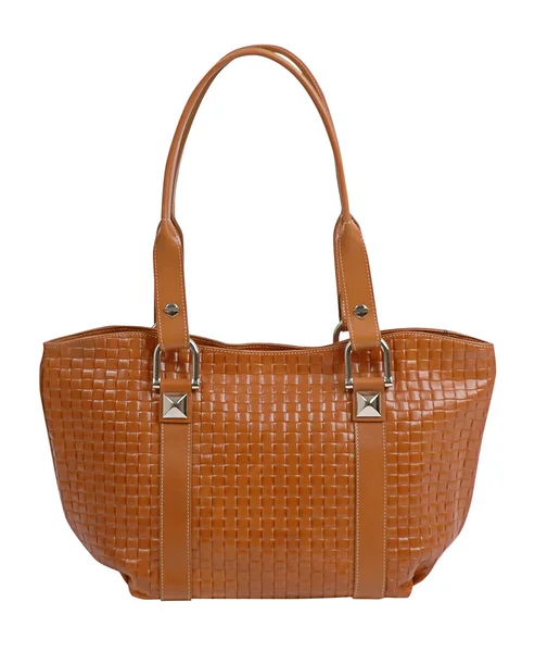 Orange handbag — Stock Photo, Image