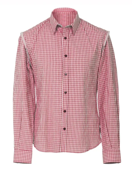 Red checkered shirt — Stock Photo, Image