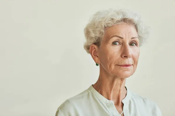 Senior Woman Portrait Minimal