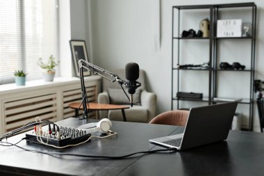 Podcast Odası Arkaplanı