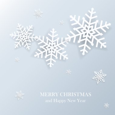 kar taneleri ile arka plan