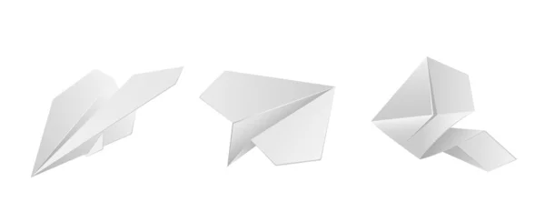Kağıt uçak — Stok Vektör