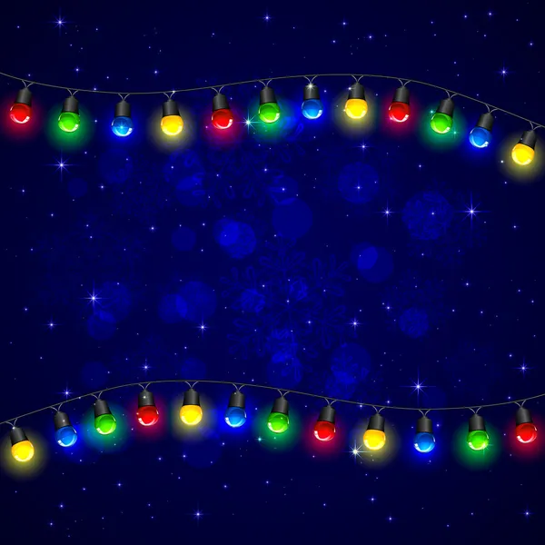 Lumière de Noël — Image vectorielle