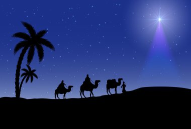 üç bilge adam ve Noel yıldızı