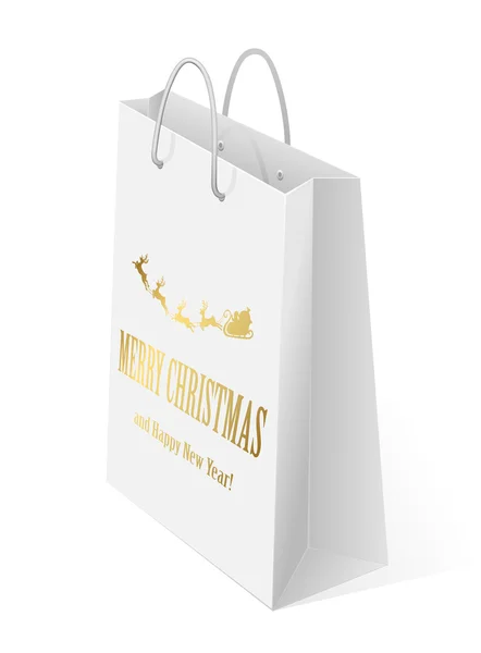 Bolsa de Navidad — Vector de stock