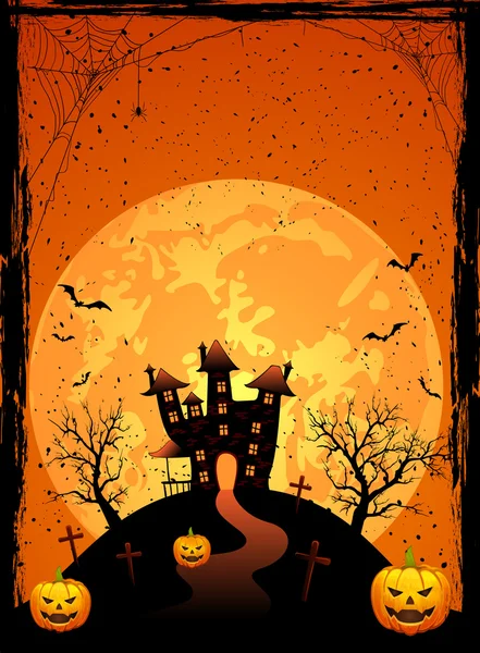 Scary House — Stock Vector