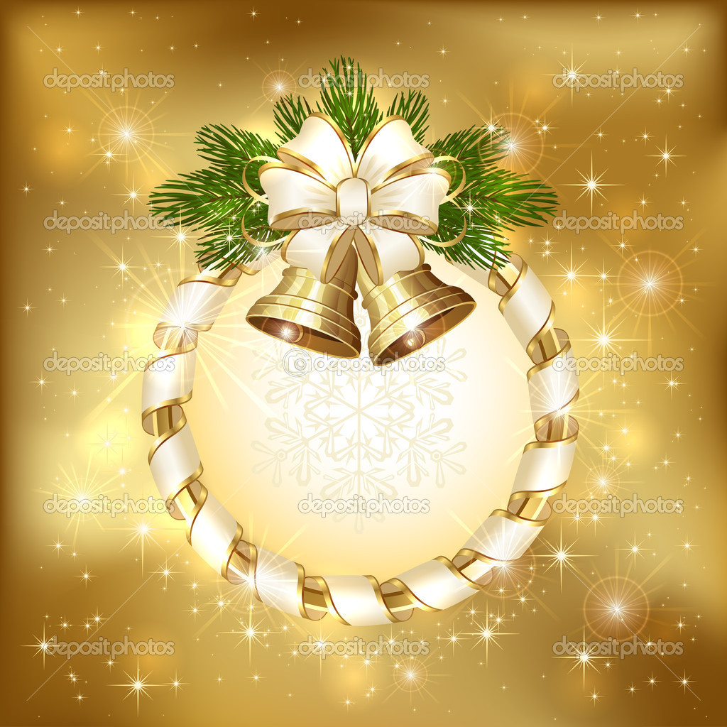 Shiny Golden Christmas Bell Royalty Free SVG, Cliparts, Vectors, and Stock  Illustration. Image 15977500.