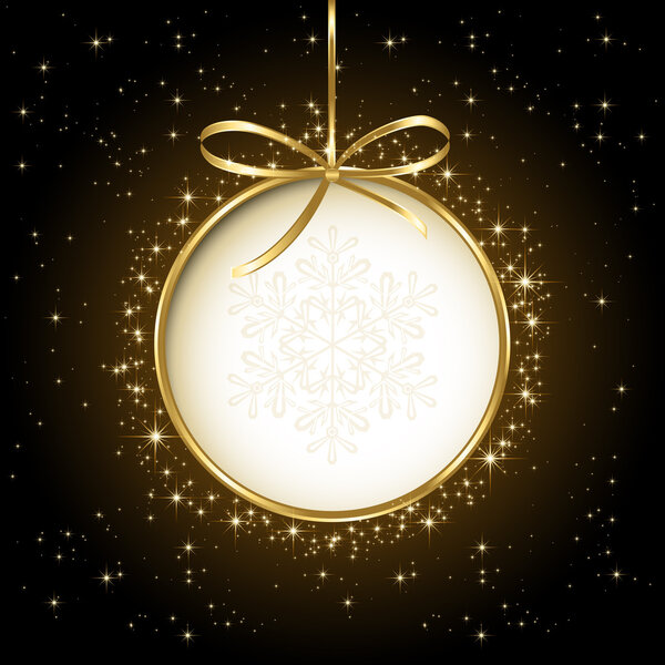 Abstract Christmas card