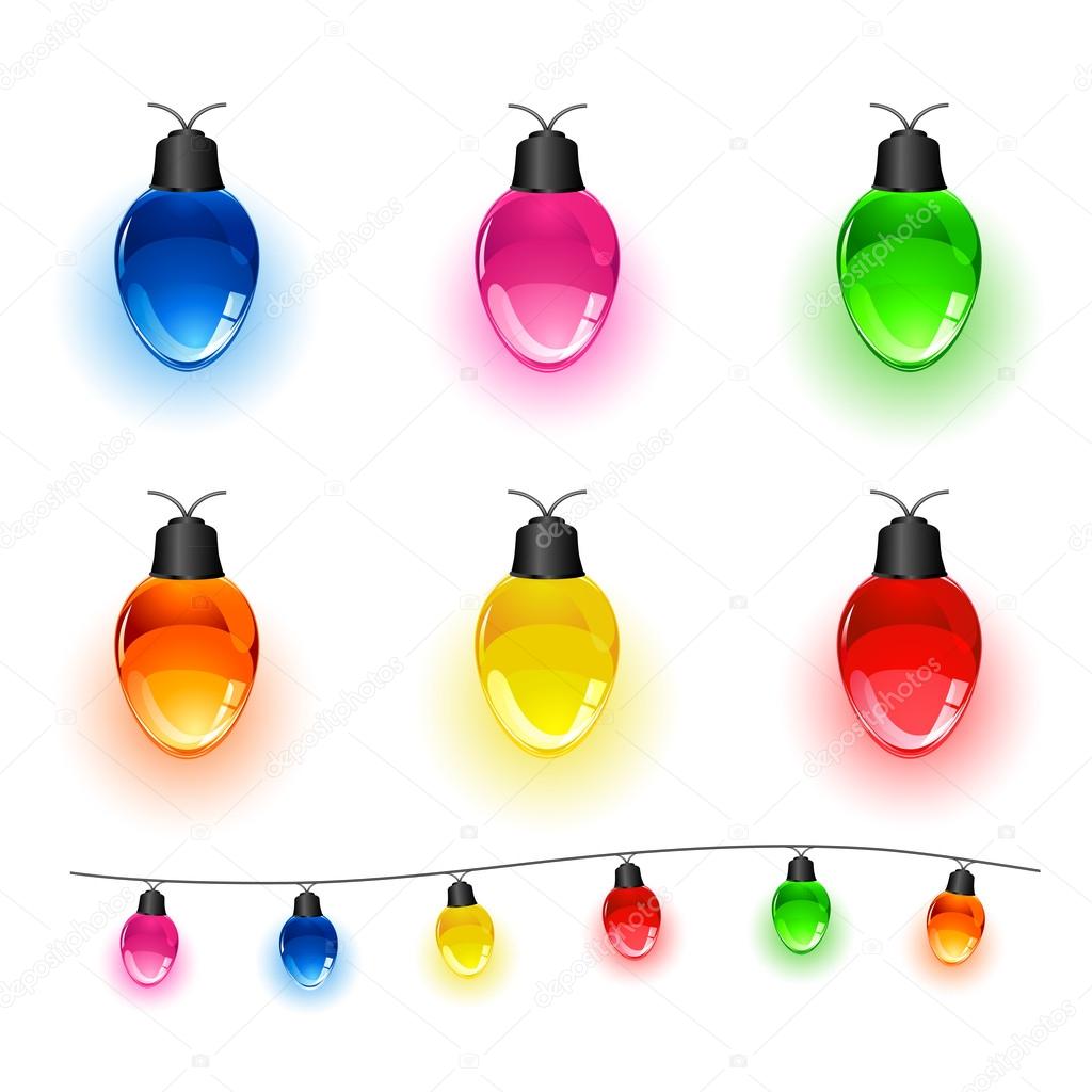 Set of light bulbs