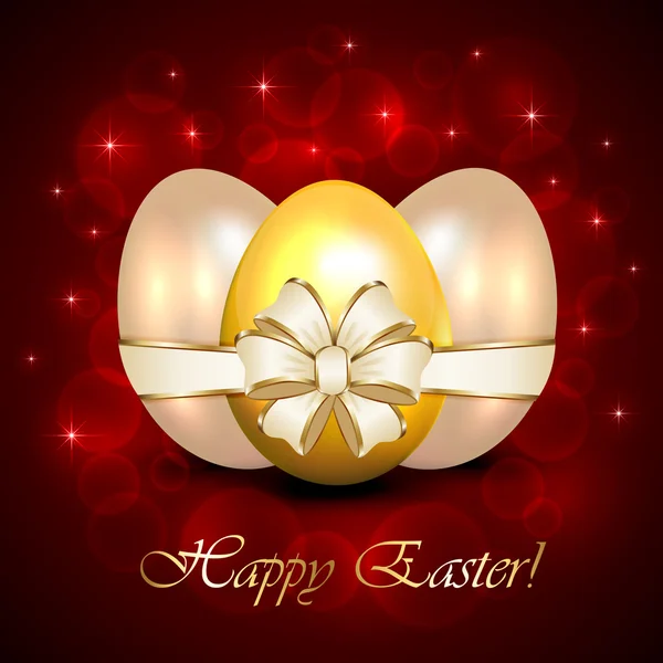 Decorative Easter eggs — Stock Vector