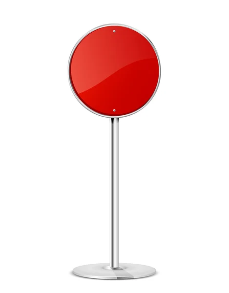 Signe rouge — Image vectorielle