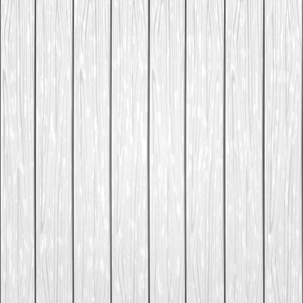 Sfondo in legno bianco — Vettoriale Stock