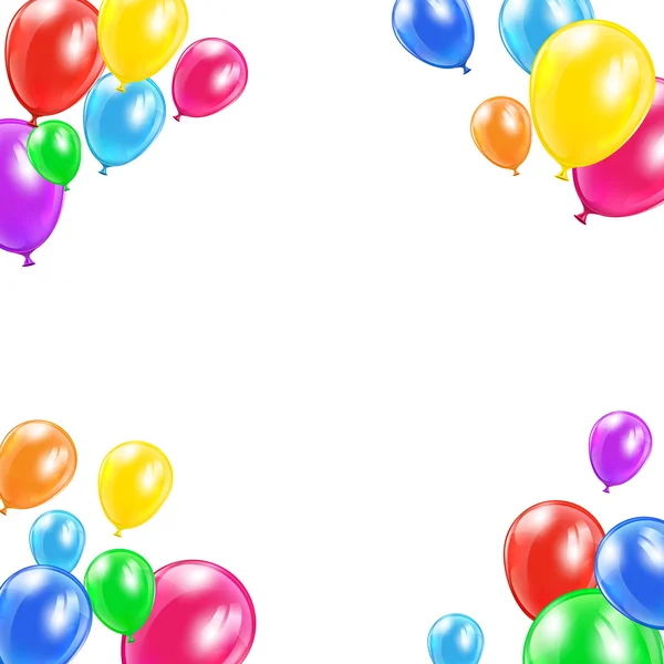 Globos decorativos — Vector de stock