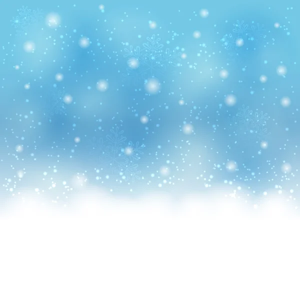 Winterlicher Hintergrund — Stockvektor