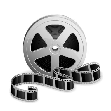 Reel of film clipart