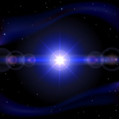 güzel Uzay arka plan