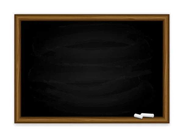 Black chalkboard — Stock Vector