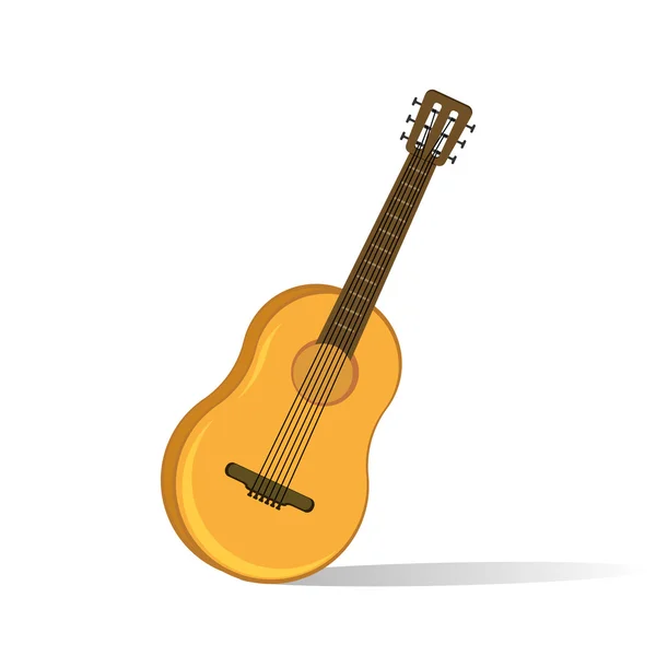 Guitarra — Vector de stock