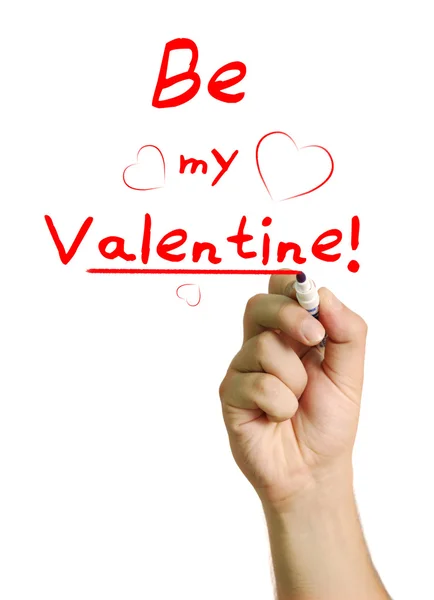 Sii il mio San Valentino dico ! — Foto Stock