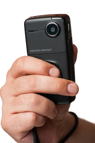 Крупный план мини-видеокамеры — стоковое фото