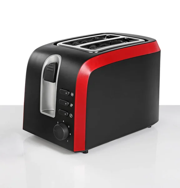 Elektro Toaster Isoliert Auf Weißem Hintergrund — Stockfoto