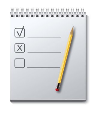 defter kalem ile