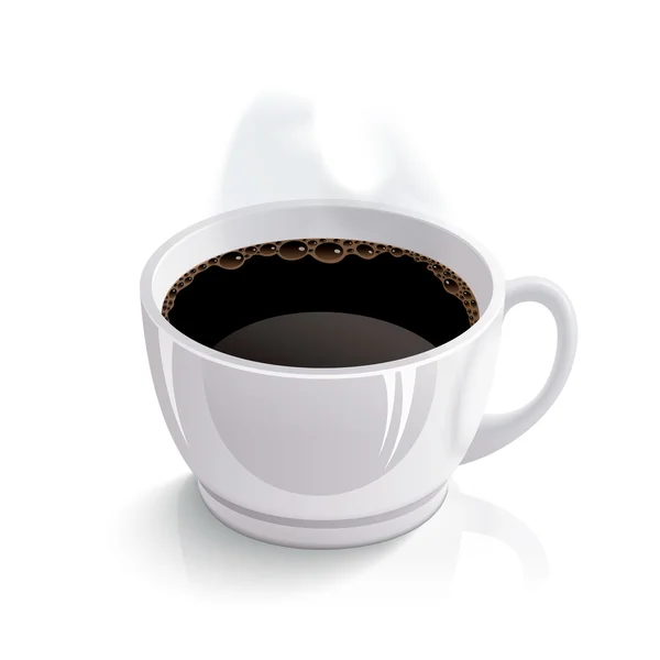 Vektor Tasse Kaffee Vektorgrafiken
