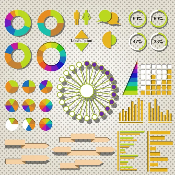 Infografías — Vector de stock