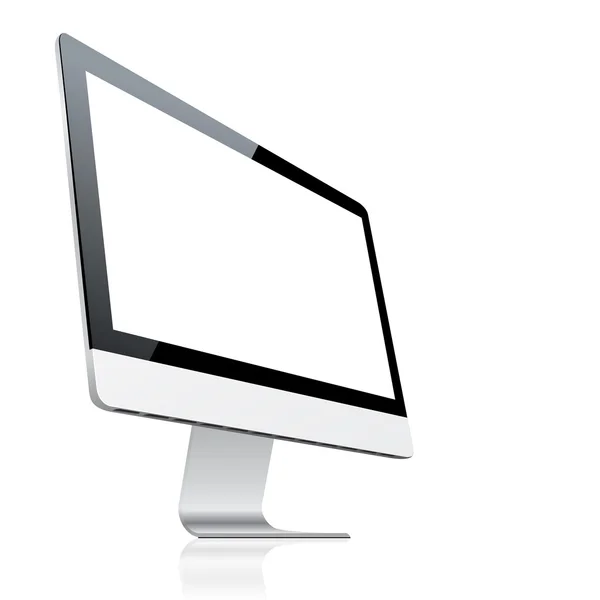 Monitor per computer Vettoriali Stock Royalty Free