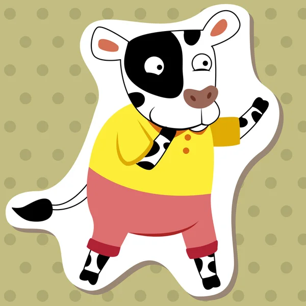 Cute cartoon animal09 — Stockvector