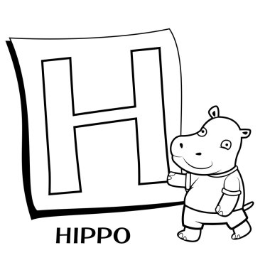 çocuklar için s alfabe boyama