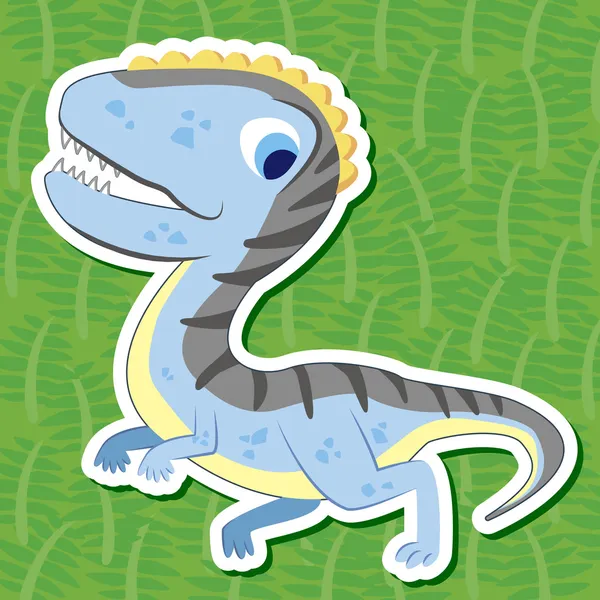 可爱恐龙 sticker16 — 图库矢量图片