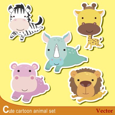 sevimli hayvan set04