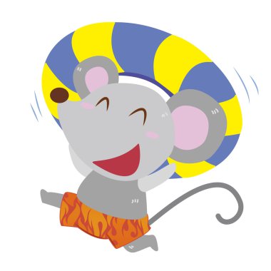 bir fare plaj faaliyetleri