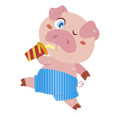 bir domuz plaj faaliyetleri