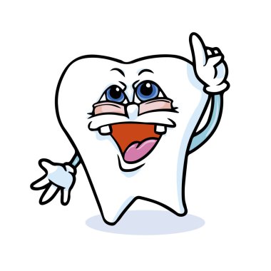 komik karikatür diş