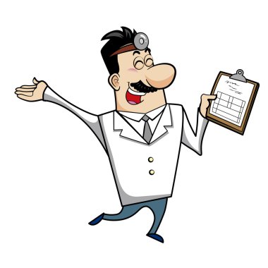 Pano ile karikatür doktor