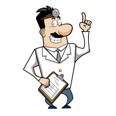 Pano ile karikatür doktor
