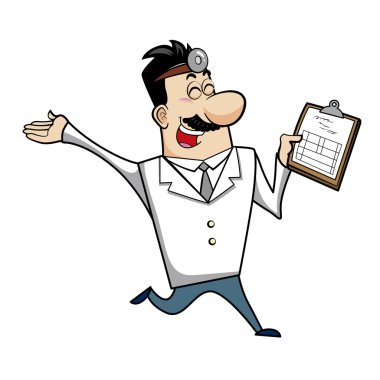 Pano ile karikatür doktor