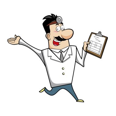 Pano ile karikatür doktor